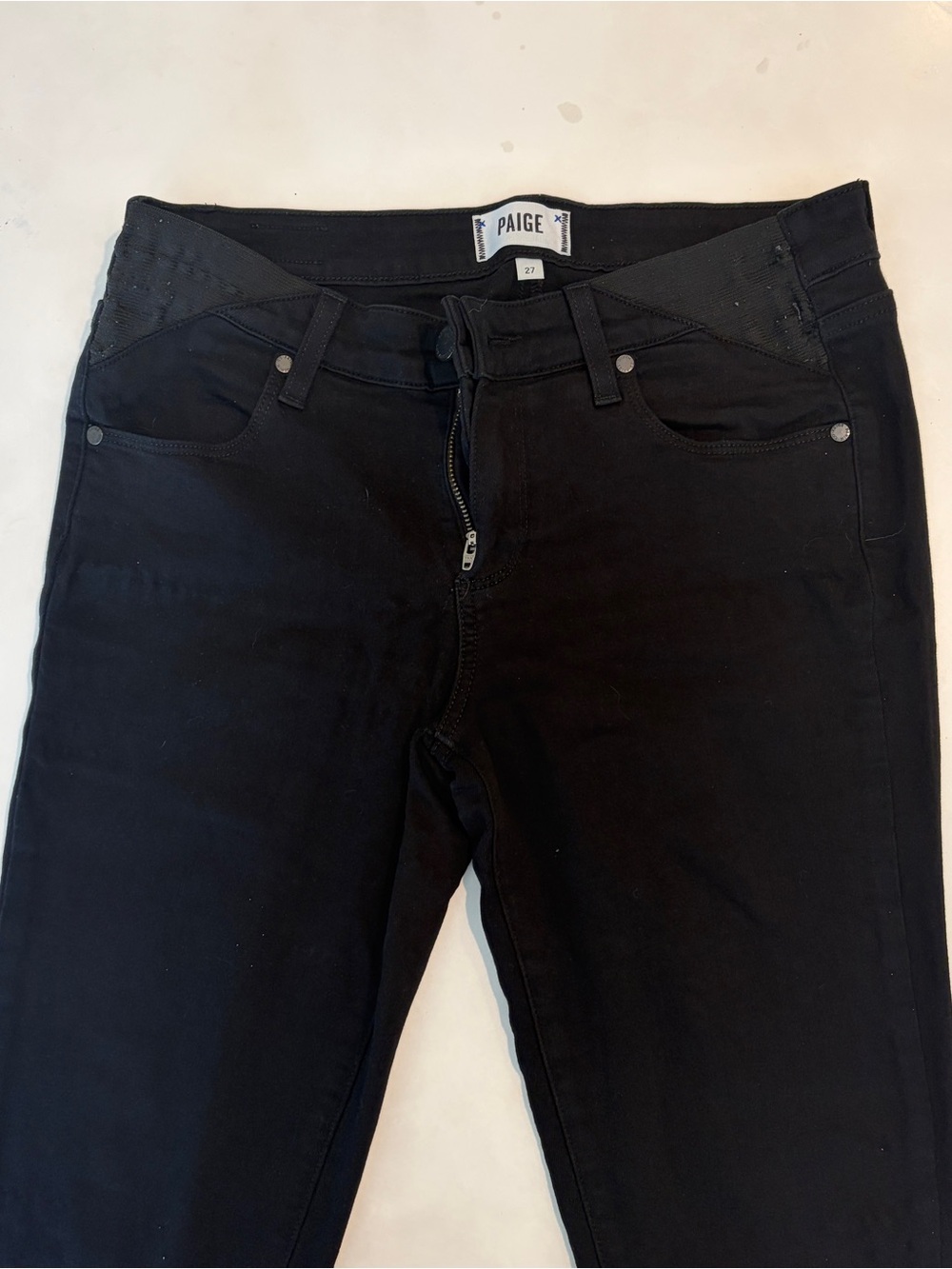 PAIGE Black Women's Skinny Jeans